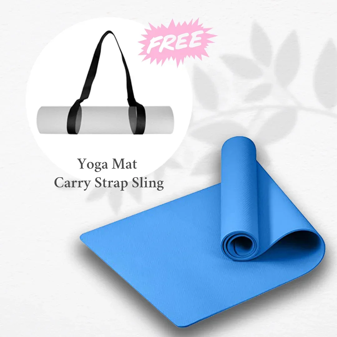 Yoga Mat with Carry Strap