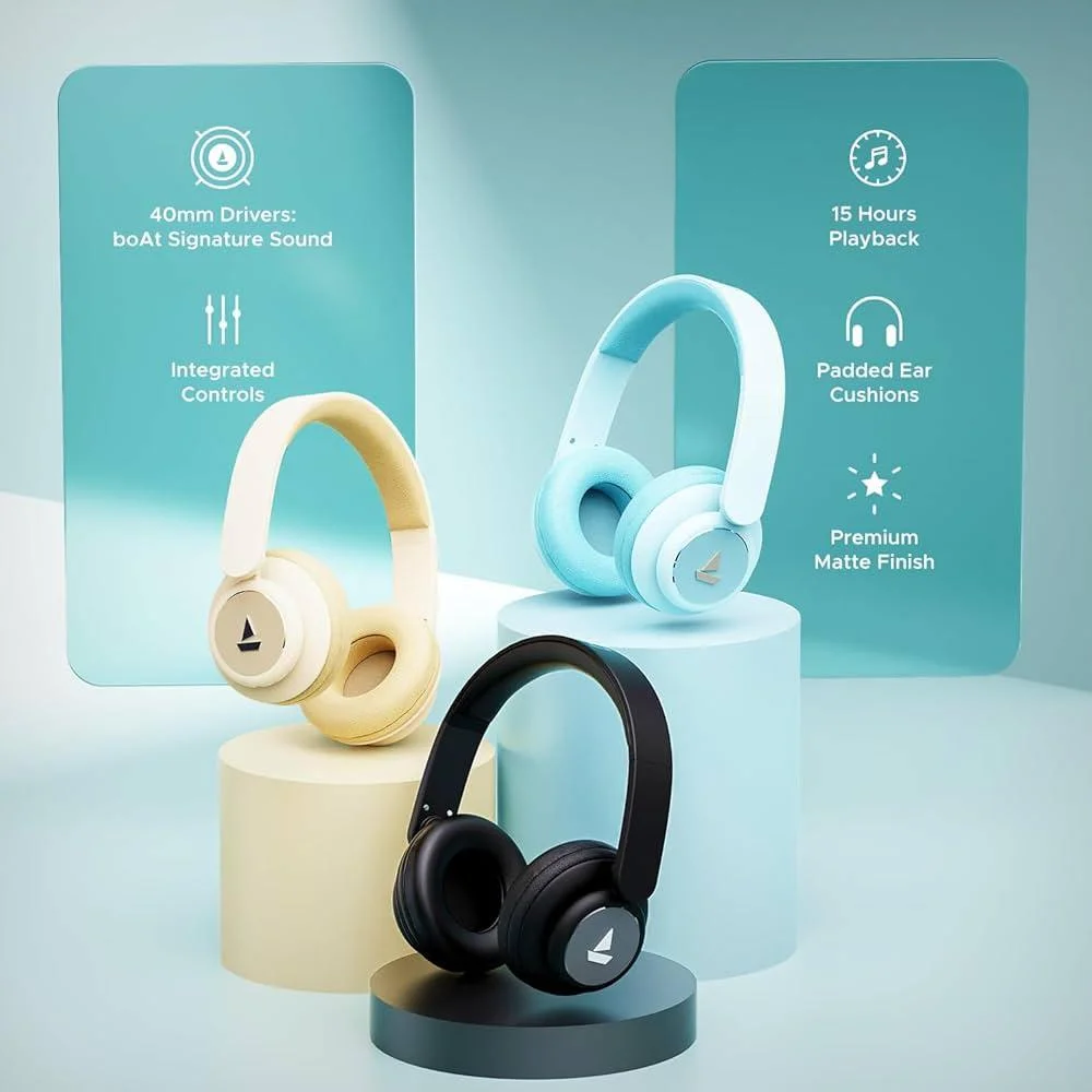 boAt Rockerz 450 Bluetooth Headphone